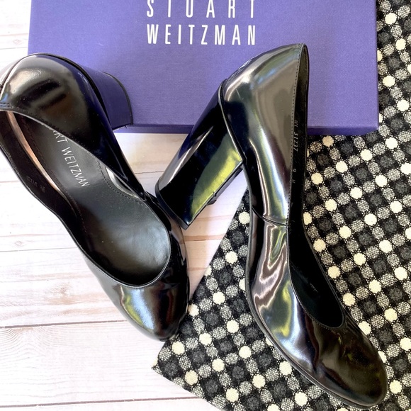 Stuart Weitzman patent heels
